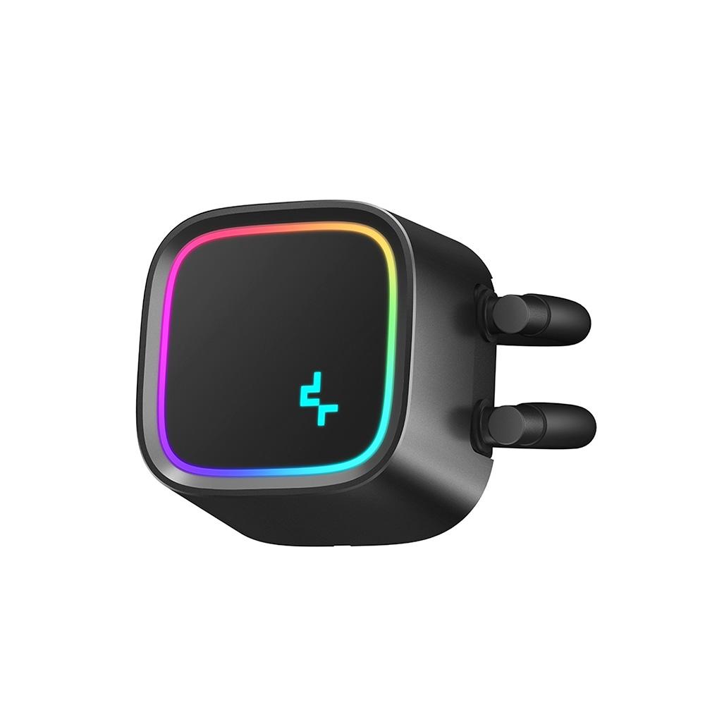 Water Cooler Deepcool LE300 Rainbow, LED, 120mm, Intel e AMD, Preto - R-LE300-BKLNMC-G-1