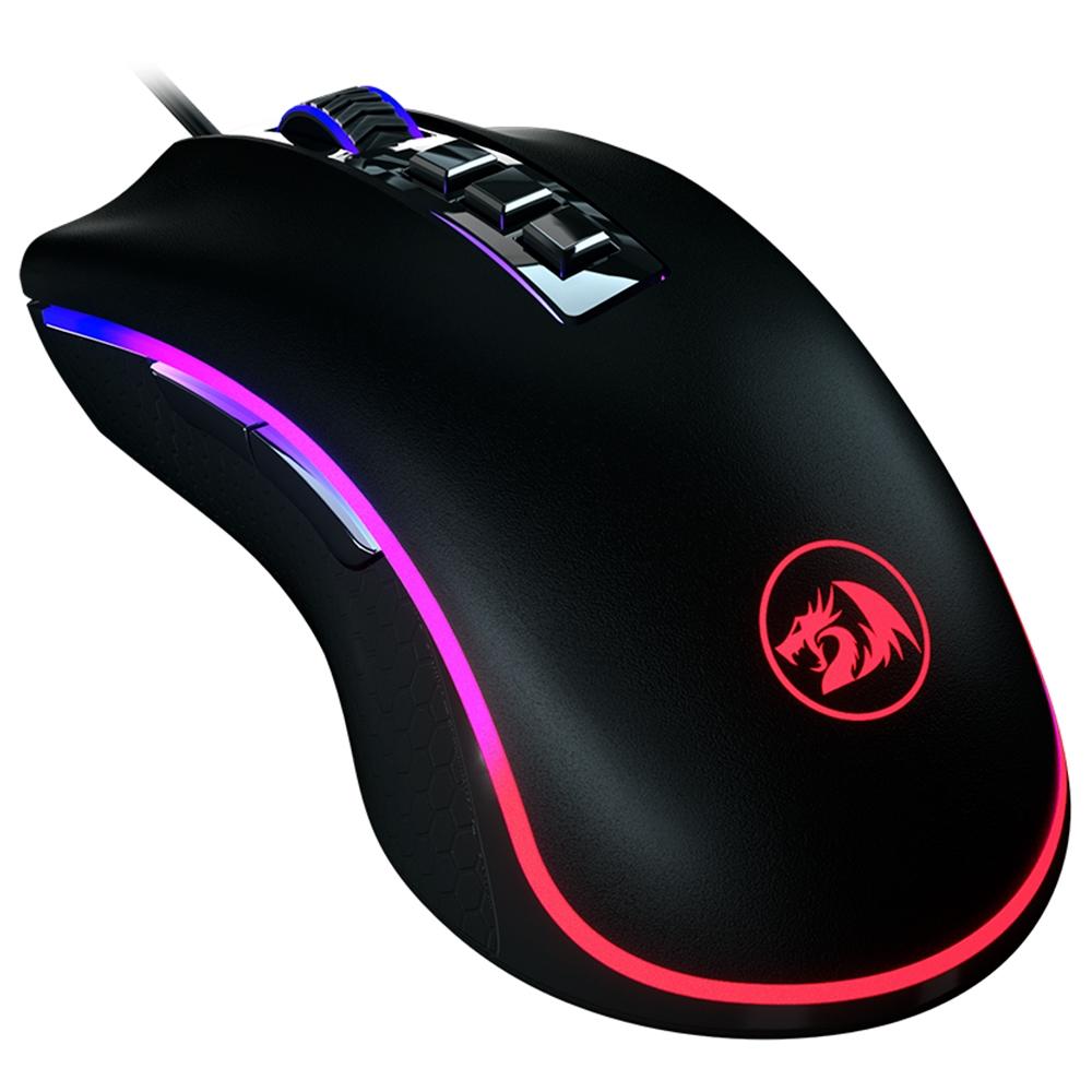 Mouse Gamer Redragon King Cobra, RGB, 8 Botões, 24000DPI - M711-FPS