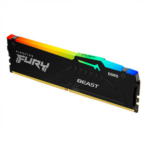 Memória DDR5 Kingston Fury Beast EXPO, RGB, 8GB, 5200Mhz, Black, KF552C36BBEA-8