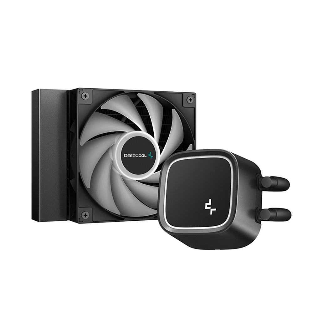 Water Cooler Deepcool LE300 Rainbow, LED, 120mm, Intel e AMD, Preto - R-LE300-BKLNMC-G-1