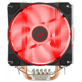Air Cooler Redragon Tyr, LED Vermelho, AMD/Intel, 120mm, Preto - CC-9104R